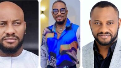 “You make more sense when you are silent. Childish Adult” – Netizens React As Yul Edochie Announces Forgivess For Late Jnr Pope