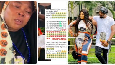 “Those That K!lled You Spiritually, Mentally & Emotionally Will Never Go Unpunished. You’re Forever My Hero” – Actress Ruby Ojiakor Says As She Pens A Heartfelt Tribute To Her Friend & Colleague, Junior Pope