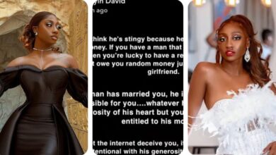 “Don’t feel entitled to your boyfriends’ money” – BBN Doyin David Advise Ladies