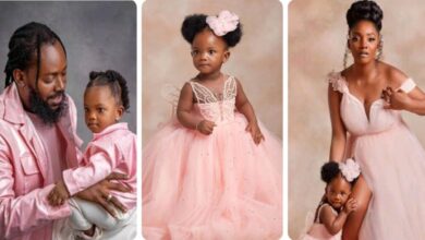 “There’s nothing in this world I won’t do for you” – Adekunle Gold celebrates His Daughter As She Clocks 4 Today (VIDEO)