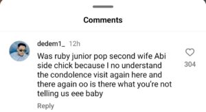 "Are You His Second Wife...." - Netizens Fires Actress Ruby Ojiakor After Her Fans Paid Her A Surprise Condolence Visit, Showers Her With Gifts Following The D£@th Of Her Bestie, Junior Pope (DETAIL)