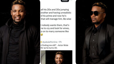 “You Wasted Your Prime, And You’re Now Looking For A Woman That Will Manage You” – Lady Sl@ms Actor Wole Ojo After He M0ck£d His Future Wife’ For Not Finding Him Before He Turned 40