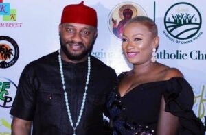 Yul Edochie and his wife, May Yul