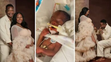 “I Have Never Experienced This Kind Of Pain Before”- Comedian Aphricance Mourns The D£ath Of His Son (DETAILS, PHOTOS)