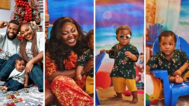 Nollywood Actor, Stan Nze And Wife Celebrate Their Son’s First Birthday With Lovely Photos And A Heartfelt Note (DETAILS)