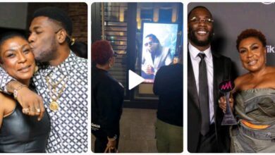 “I Can’t Believe I Gave Birth to Such a Great Son!”-Burna Boy’s Mother Reacts to His Hugo Boss Ad Campaign VIDEO & PHOTOS