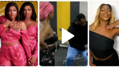 BBNaija: Video Of Handi D£stroying Biggie's Property in Heated Quarrel with Twin Sister Wanni Surfaces