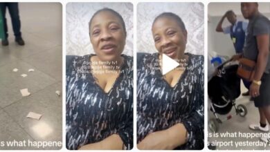 “This Man Has Caused Me Headach£s & Heart Pa!n”- Woman Who T0re Husband’s Passport In Airport Speaks (VIDEO)