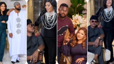 “My Love, My Joy, My Best Choice, My Better Half… I Adore You With All My Heart” – Actor Kolawole Ajeyemi Sweetly Celebrates His Wife, Toyin Abraham On Her Birthday (PHOTOS)