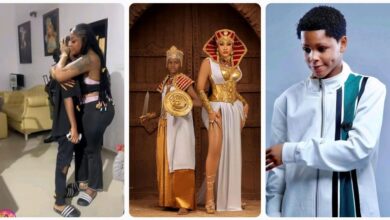 “May everything you touch turn to gold, kings and queens will honor you”- Actress Angela Okorie celebrates Son’s birthday with a prayerful note (PHOTOS)