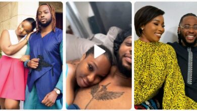 “Merging Of Bl00d & Sweat”- BBNaija Stars BamBam and Teddy A Celebrate Wedding Anniversary with Hilarious Reflection on Their Resemblance (VIDEO)