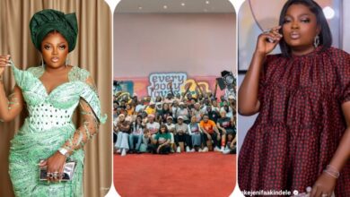 Funke Akindele Empowers 175 Crew Members For Her New Project (DETAIL)