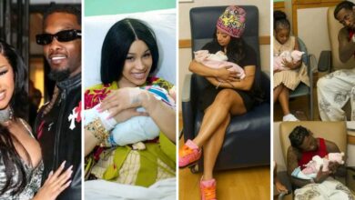 American Rapper, Cardi B And Husband, Offset Welcome Third Child (PHOTOS)