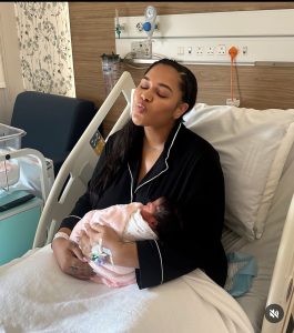 "I'm So Incredible Blessed" - Tania Omotayo Welcomes Her Second Child (PHOTOS)