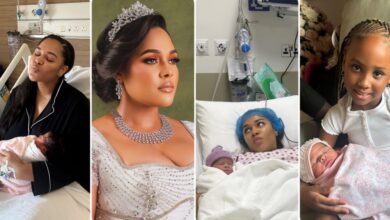 “I’m So Incredible Blessed” – Tania Omotayo Welcomes Her Second Child (PHOTOS)