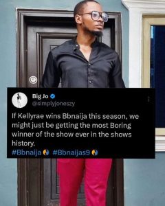 "Kelly Rae Will Be The Most Boring Winner In Show's History" BBNaija Housemate Criticized (DETAILS)