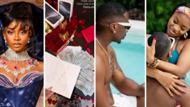 Priscilla Ojo’s Lover, Juma Jux Surprises Her With IPhone 16, Dollars, And Other Gifts (Video, Photos)