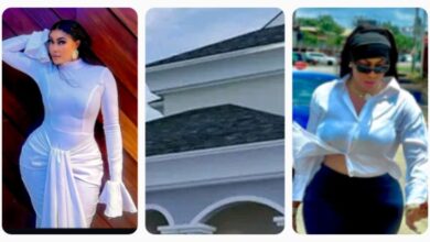 Nollywood Actress, Angela Okorie Reportedly Sent Out Of Luxury Mansion Over Unpaid Two -Year Rent (Video)