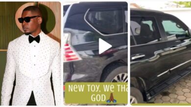 “New Toy, We Thank God” BBNaija Star Shaun Okojie Acquires New Car Weeks After Reality Show (VIDEO/PHOTOS)