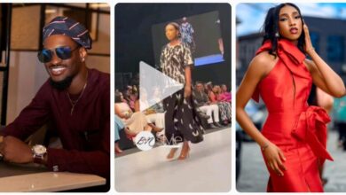 Topher Reacts to Anita Walking the Lagos Fashion Week Runway (VIDEO/PHOTOS)