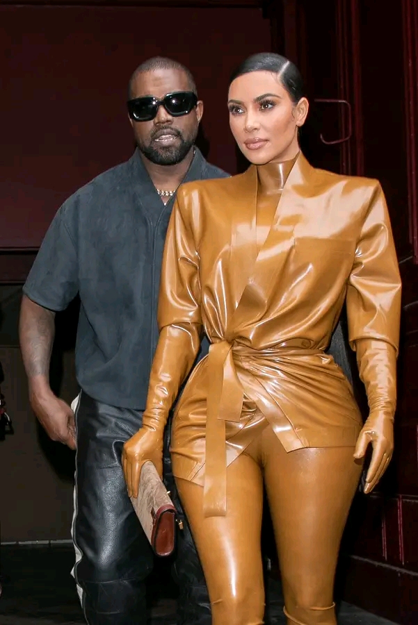 Kanye West and his wife, Bianca Censori,