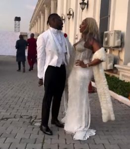 "My bestie, i am so proud of you, your wife is in good hands"- Reality Tv star, Tacha congratulates Sir Dee on his wedding