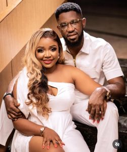 "God Is Involved" Actress Ekene Umenwa and Husband Ifeanyi Celebrate Joyous One-Year Wedding Anniversary (PHOTOS)