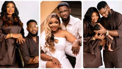 “God Is Involved” Actress Ekene Umenwa and Husband Ifeanyi Celebrate Joyous One-Year Wedding Anniversary (PHOTOS)