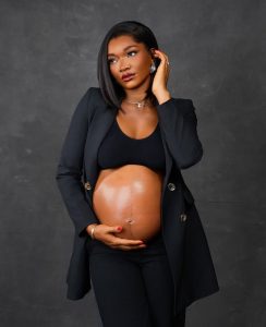 "We Can’t Wait To Meet Our Bundle Of Joy" Actress Wofai Fada Announces Pregnancy with Husband, Shares Adorable Baby Bump Photos