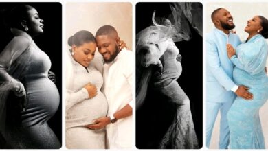 “Best Wife, Best Mum, WHAT A WOMAN! WHAT A WONDER!”- Yinka Okeyele Pens Sweet Message to Wife Sunmisola Agbebi After Welcoming Their Baby in the U.S (PHOTOS/VIDEO)