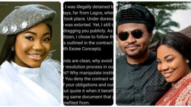 “You have received $625,000 from eeZee concept till date. You’re now attempting to claim ownership of a catalogue I fully funded. You claim that you sing for Jesus, but your actions paint a different picture”- CEO, eeZee concept cries out over his recent court case with Mercy Chinwo