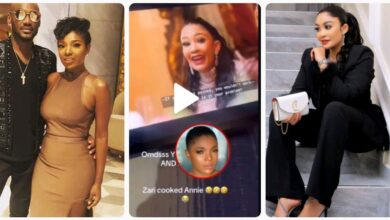 “Annie Your man is almost 50 and he’s running around sleeping with 20y/o girls” — Zari slams Annie Idibia at ‘Young, Famous & African” Show (VIDEO)