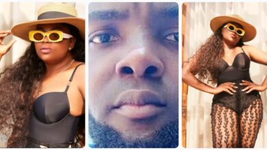 “Stop Wearing Ring On Your Finger When You Are Divorced, You Need A Man ASAP”- Mr Unwise Advises Funke Akindele, She Responds