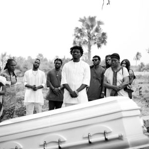 "Goodbye, Dear Mother"- Skitmaker Nasty Blaq Bids Emotional Farewell as He Lays Mother to Rest