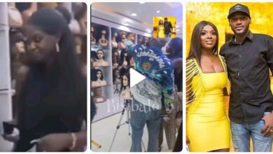 Video Of Singer 2Face Idibia Spotted Hair Shopping for a Lady Goes Viral