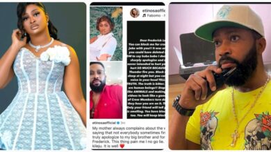 “Stop Treating Crew Members Like An!mals”- Etinosa Calls Out Frederick Leonard for Allegedly Mistreating Crew Members On Movie Set (DETAILS)