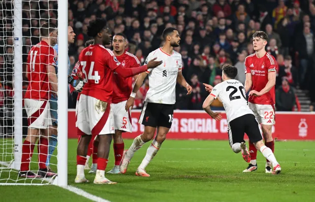 EPL: Slot calls it 'luck,' but Jota sees it as inevitable after historic Liverpool impact vs Forest