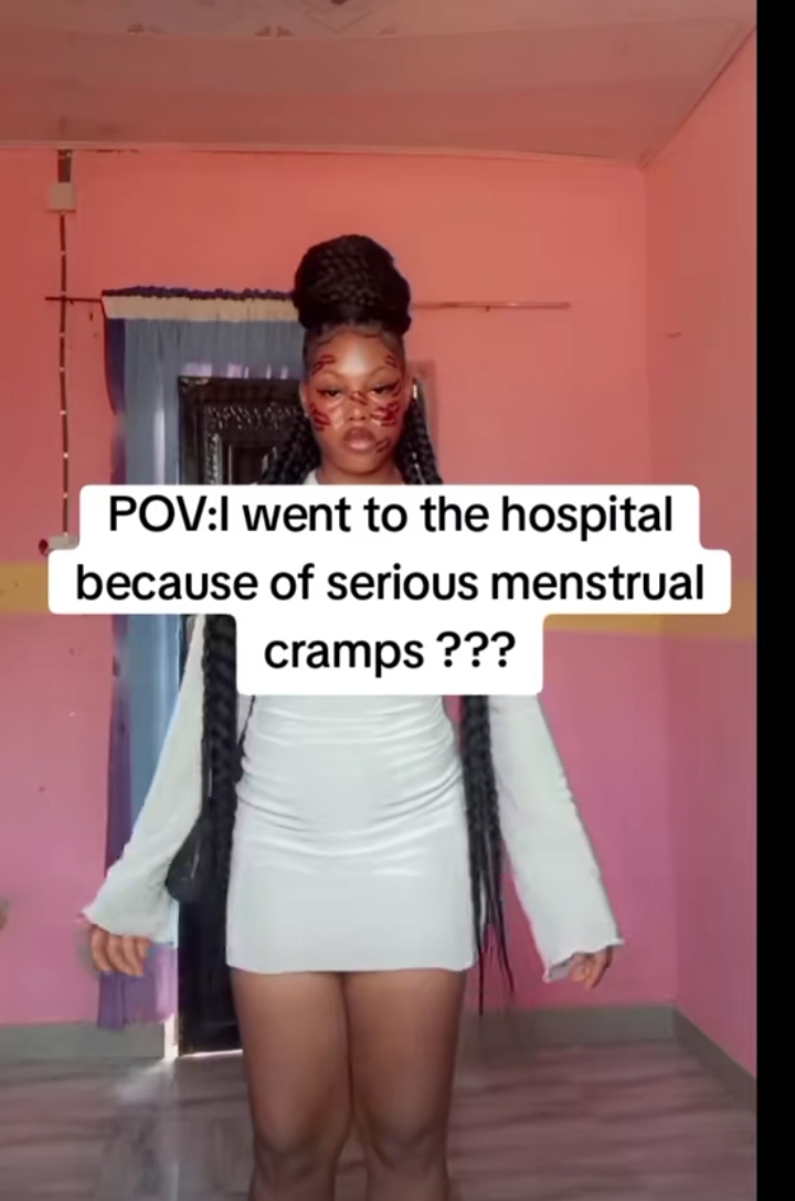 Lady visits hospital to complain of menstrual cramp only to return home with twins