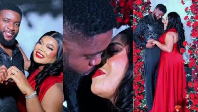 “My World, My Odogwu, Oil Well, My King …..” – Actress Ruby Ojiakor Celebrates First Valentine’s Day with Husband (VIDEO/PHOTOS)