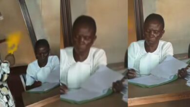 Video shows female student fanning lecturer in her office