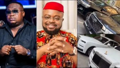 Cubana Chief Priest vows to double his hustle after visiting Anyi Chuks' mansion