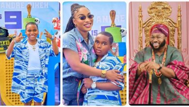 “Kind, Smart & Wonderful Man You’re Becoming”- Olakunle Churchill and Tonto Dikeh Celebrate Son, King Andre, on His 9th Birthday