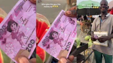 Watermelon seller gets duped with unusual, fake N200 note