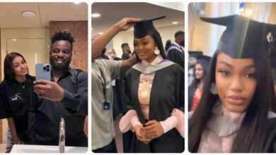 “Not A Single Thank You To Sabinus Who Sponsored Your Education”- Netizens Slam Sabinus Estranged Wife After She Announced Graduation