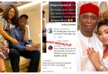 “Ferrari No Be Our Mate But At Least We No Marry Ancient Of Days” – Netizens Slam Regina Daniels After She Stylishly Called Them & Their Lovers ‘Broke’