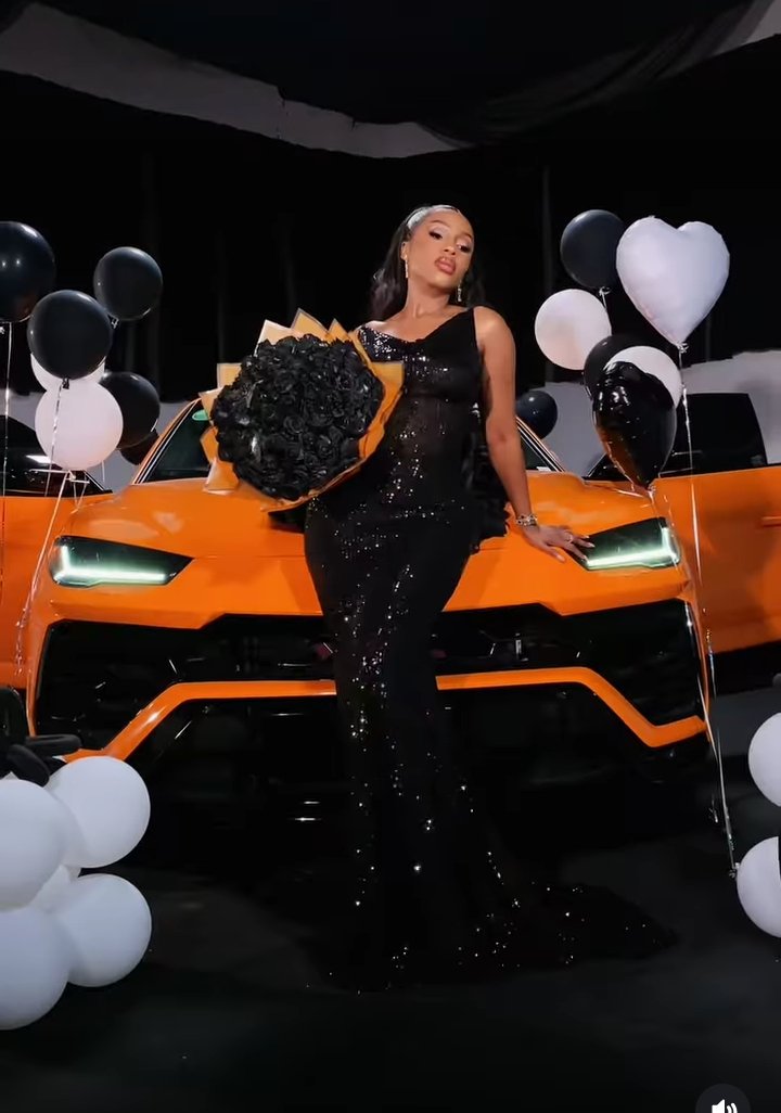 Mercy Eke Lamborghini 