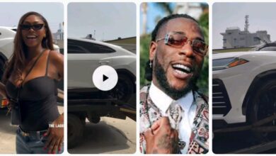 “As dem no buy am, I buy am” —  Sophia Egbueje brags as she finally acquires a Lamborghini Urus after Burna Boy allegedly knacked her and refused to buy her one (VIDEO/PHOTOS)