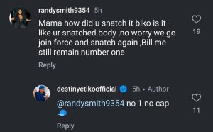 Destiny Etiko Subtly Reacts to Queen Hilbert’s Allegations (DETAILS)