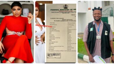 "You Forged A Fake Document, I Dare You To Run That Test In Asaba"- Stanley Ontop Drags Queen Hilbert After She Released A Medical Result Responding To Dr ug Abu$e Allegations (DETAILS)