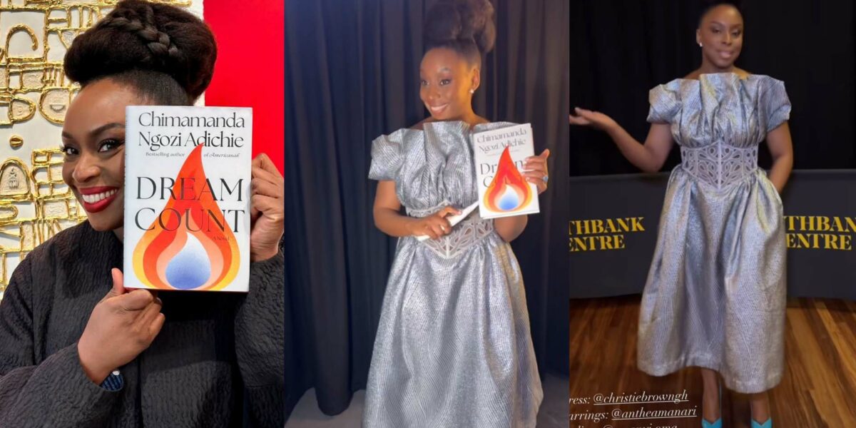 Chimamanda's new novel, 'Dream Count' become number on Amazon UK